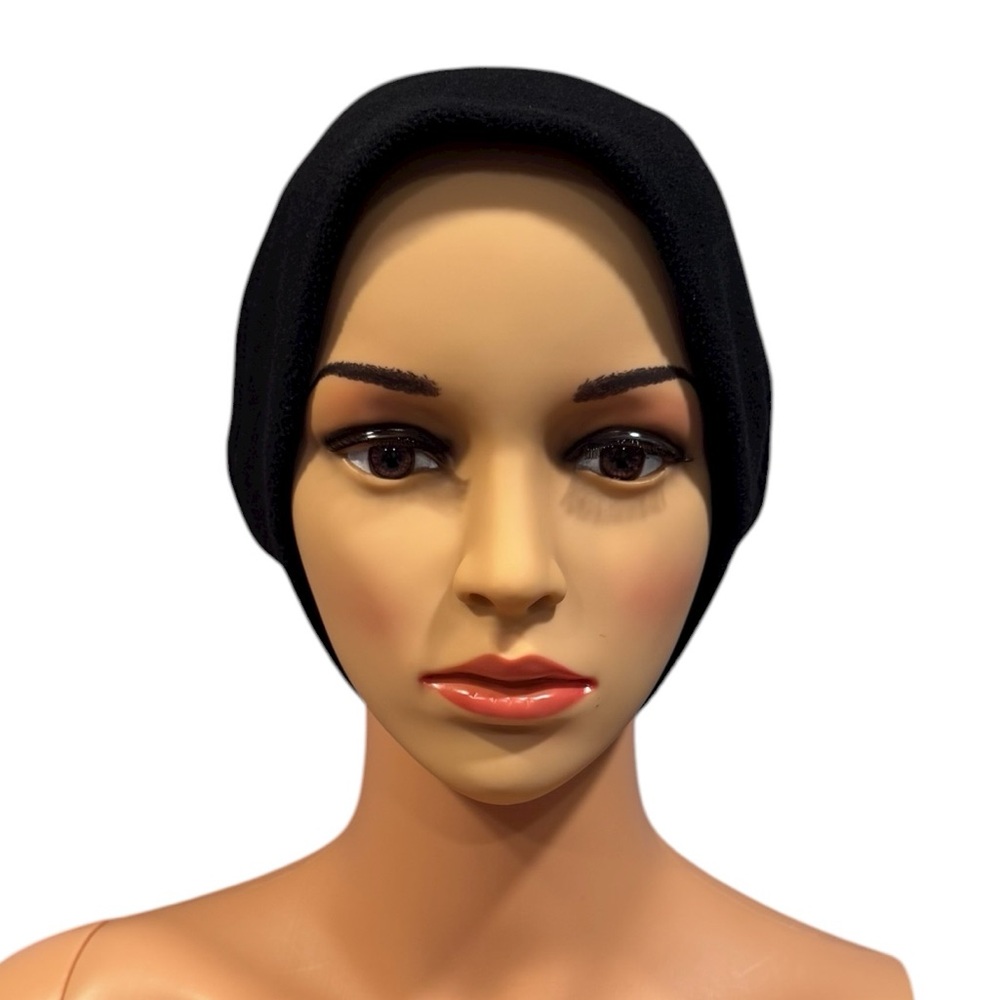 Stylish Black Beanie Hat Kids Boys Girls OS - Picture 4 of 13